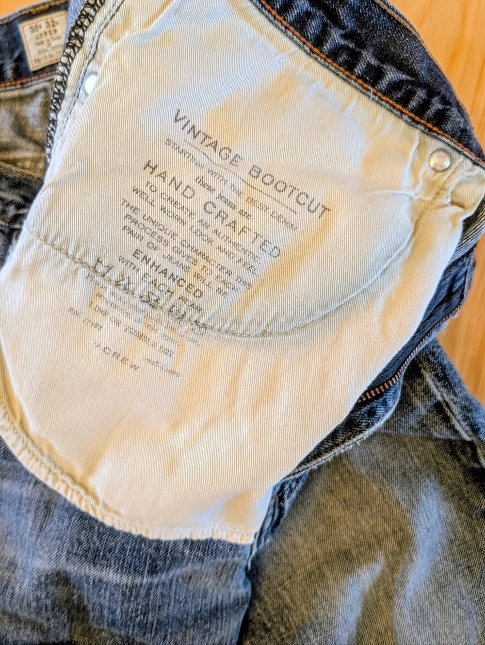 J. Crew Vintage Boycott Mid-Blue Denim Jeans